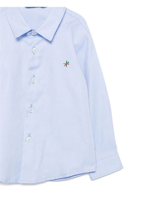 Camicia con ricamo MANUEL RITZ | MR2780AZZURRO